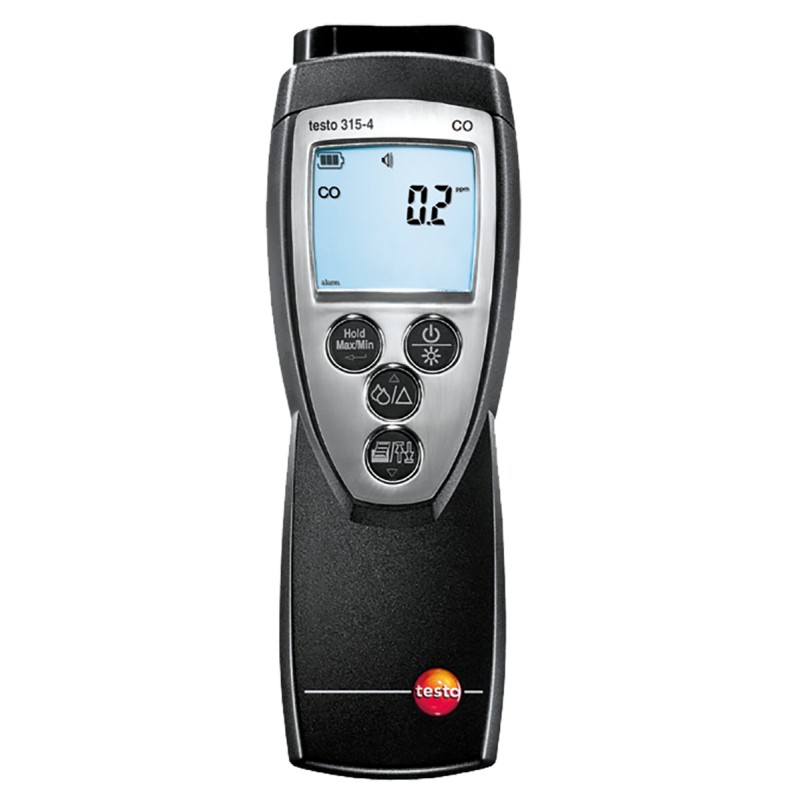 1 pcs - Testo Handheld Gas Detector for Carbon Monoxide Detection, Audible Alarm