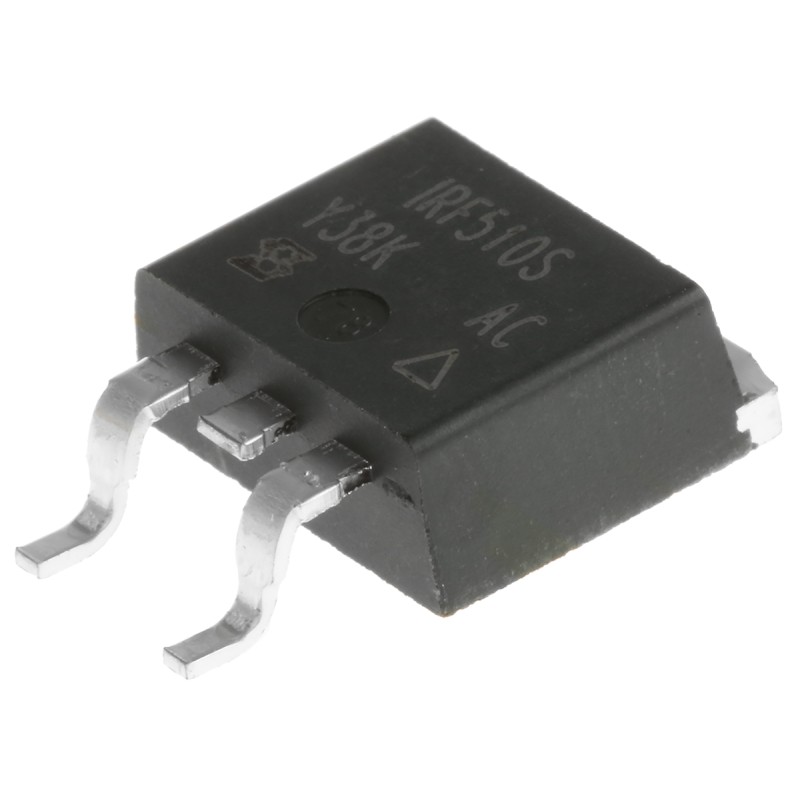 5 pcs - N-Channel MOSFET, 5.6 A, 100 V, 3-Pin D2PAK Vishay IRF510SPBF