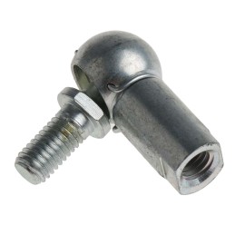 4 pcs - RS PRO Steel M8 Ball and Socket Joint, 39.5mm x 38mm