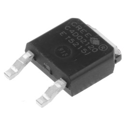 5 pcs - Wolfspeed 1200V 4.5A, SiC Schottky Diode, 3-Pin DPAK C4D02120E