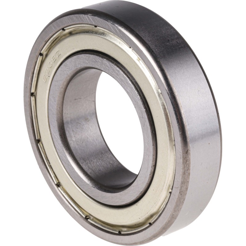 1 pcs - RS PRO 6208-2Z/C3 Single Row Deep Groove Ball Bearing- Both Sides Shielded 40mm I.D, 80mm O.D