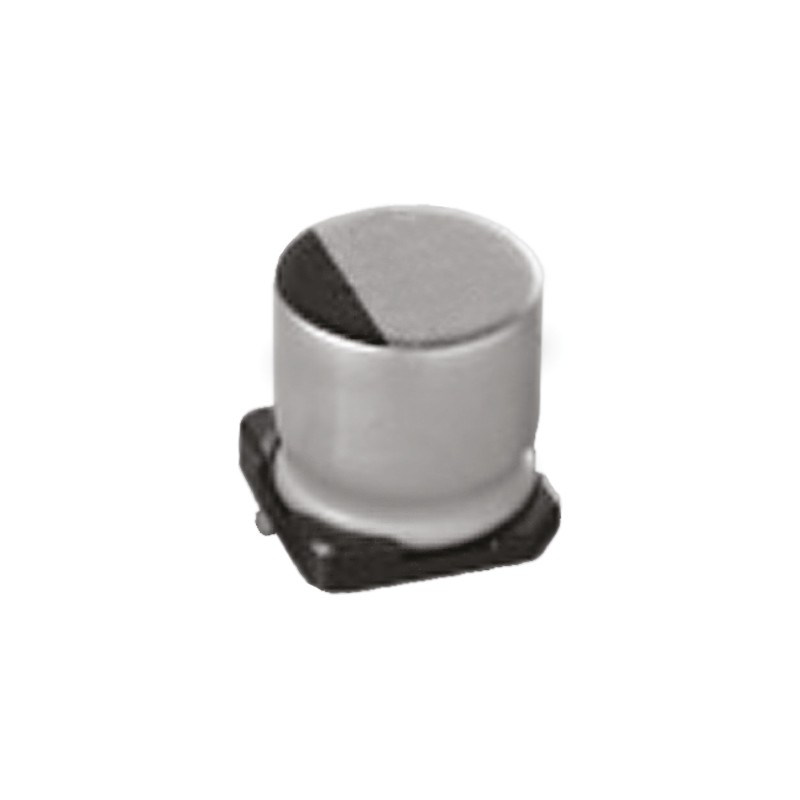 50 pcs - Nichicon 100μF Aluminium Electrolytic Capacitor 63V dc, Surface Mount - UUX1J101MNL1GS