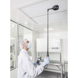 1 pcs - Testo Rotary Vane Probe, 20m/s Max, Measures Air Velocity, Temperature, Volume Air Flow