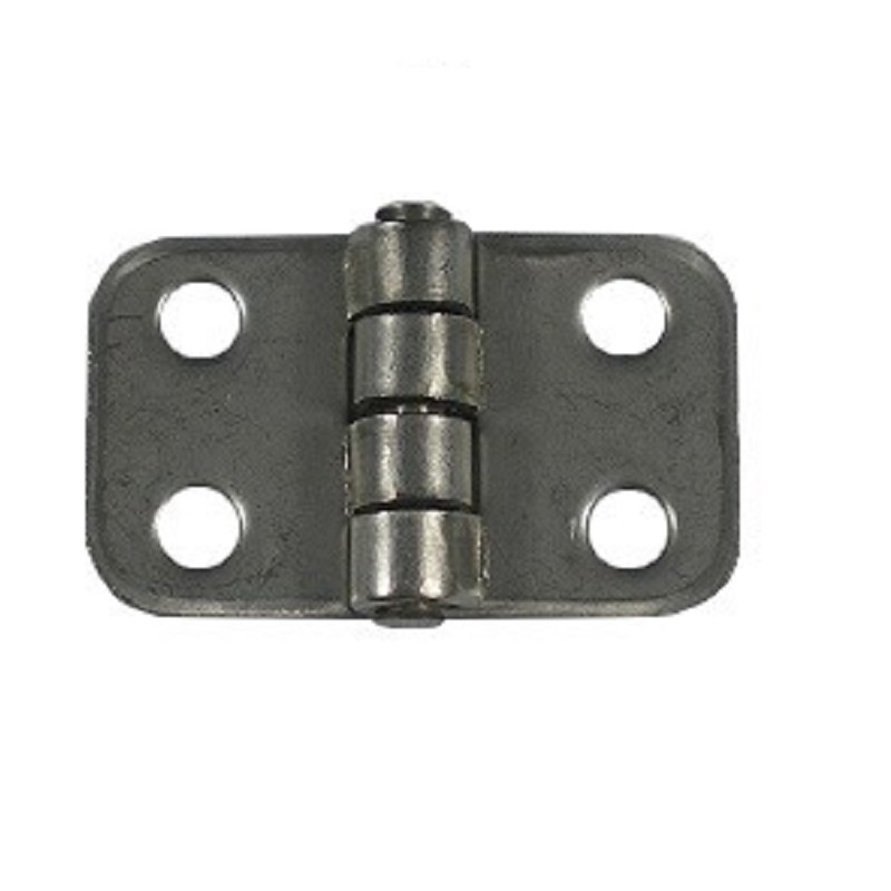 6 pcs - Savigny Steel Butt Hinge with a Riveted Pin, Screw Fixing, 20mm x 34mm