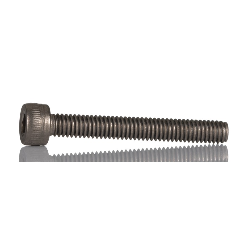 1 pcs - RS PRO Titanium Alloy Hex Socket Cap Screw, DIN 912, M4 x 30mm
