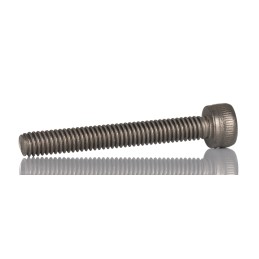 1 pcs - RS PRO Titanium Alloy Hex Socket Cap Screw, DIN 912, M4 x 30mm