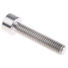 1 pcs - RS PRO Titanium Alloy Hex Socket Cap Screw, DIN 912, M4 x 20mm