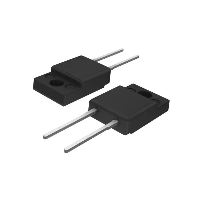 5 pcs - STMicroelectronics 200V 15A, Rectifier Diode, 2-Pin TO-220FPAC STTH1502FP