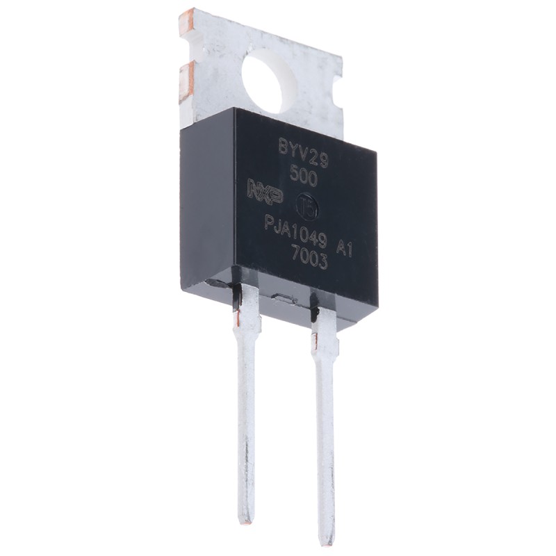 5 pcs - WeEn Semiconductors Co., Ltd 500V 9A, Ultrafast Rectifiers Diode, 2-Pin TO-220AC BYV29-500,127