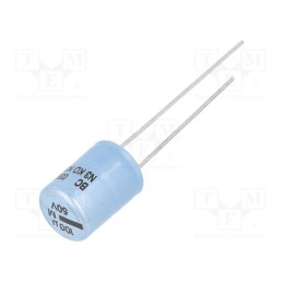 2 pcs x VISHAY - MAL203690109E3 - Capacitor: electrolytic, THT, 100uF, 50VDC, Ø8.2x11mm, Pitch: 5mm