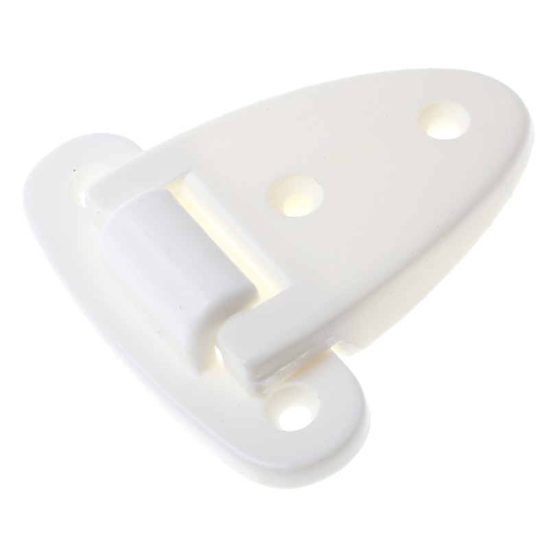 6 pcs - RS PRO Plastic Friction Hinge, Screw Fixing, 61.5mm x 60mm x 13.5mm