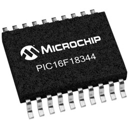 5 pcs - Microchip PIC16F18344-I/SS, 8bit PIC Microcontroller, PIC18F, 32MHz, 7 kB Flash, 20-Pin SSOP