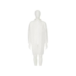 1 pcs - 3M White Unisex Visitor Coat, XXL
