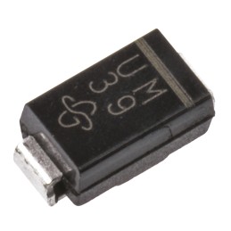 5 pcs - Vishay 1000V 1A, Ultrafast Rectifiers Diode, 2-Pin DO-214AC US1M-E3/61T