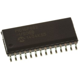 5 pcs - Microchip PIC16F882-I/SO, 8bit PIC Microcontroller, PIC16F, 20MHz, 2048 words Flash, 28-Pin SOIC