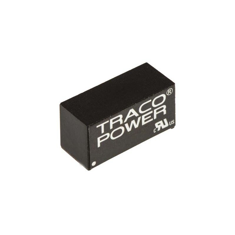 1 pcs - TRACOPOWER TMR 2 DC-DC Converter, 5V dc/ 400mA Output, 9 - 18 V dc Input, 2W, Through Hole, +85°C Max Temp -40°C