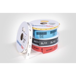 1 Reel of 13 M - HellermannTyton Heat Shrink Tubing, White 24mm Sleeve Dia. x 26m Length 3:1 Ratio, TULT Series