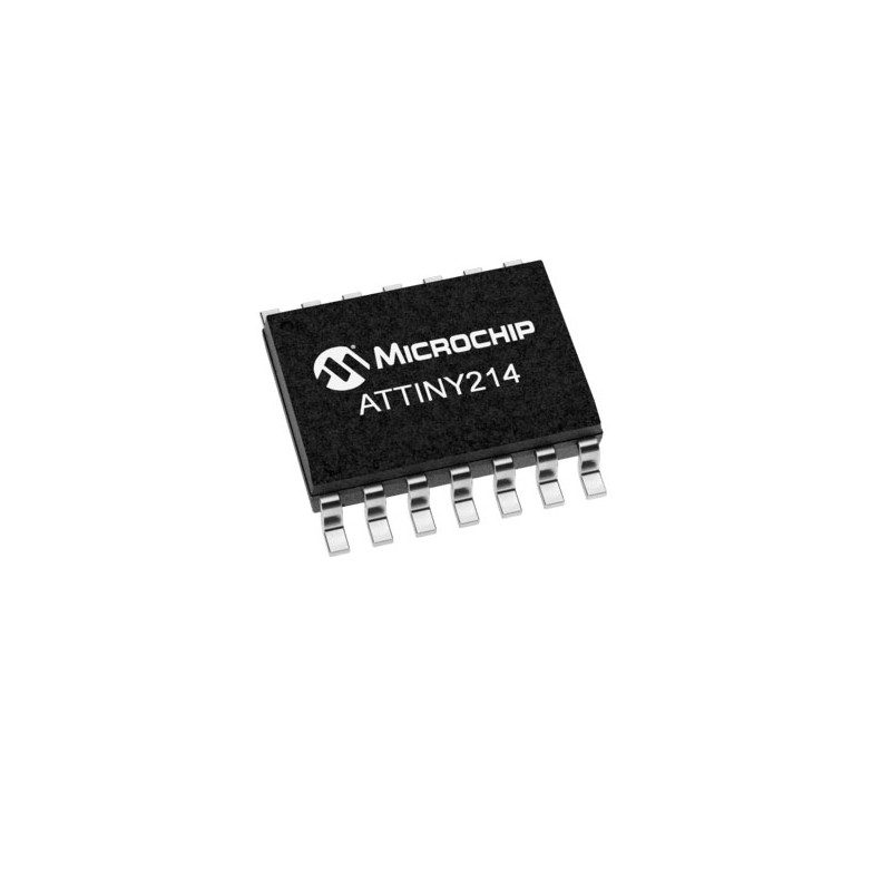 25 pcs - Microchip ATTINY214-SSN, 8bit AVR Microcontroller, ATtiny214, 20MHz, 2 kB Flash, 14-Pin SOIC