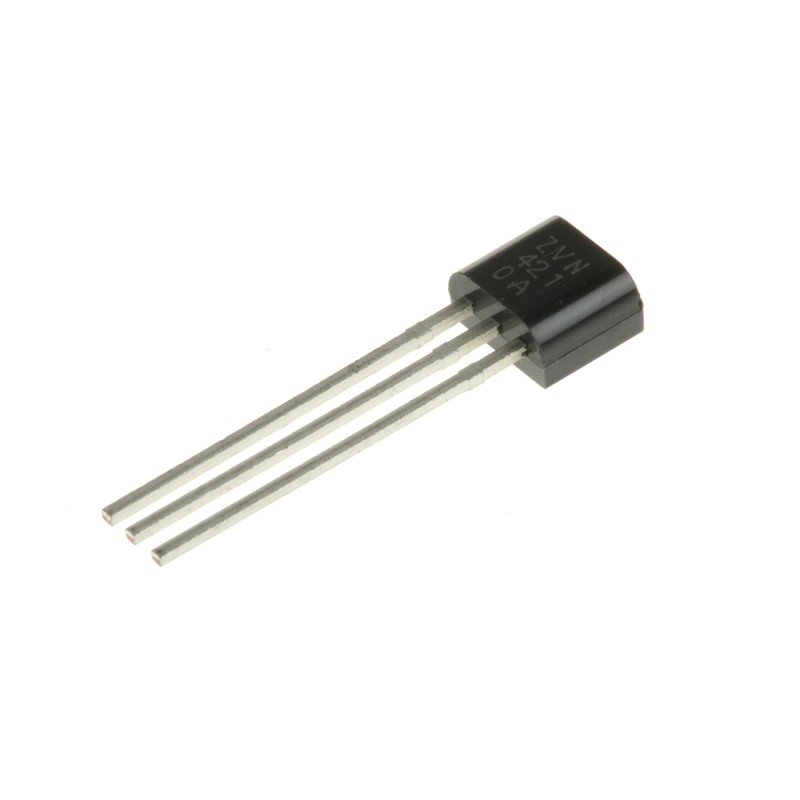 5 pcs - N-Channel MOSFET, 450 mA, 100 V, 3-Pin TO-92 Diodes Inc ZVN4210A