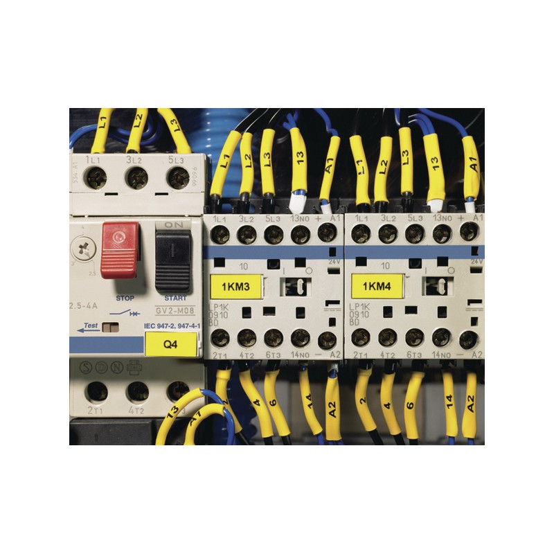 1 Reel of 18 M - HellermannTyton Halogen Free Heat Shrink Tubing, White 12.7mm Sleeve Dia. x 18m Length 2:1 Ratio, TLFX Series