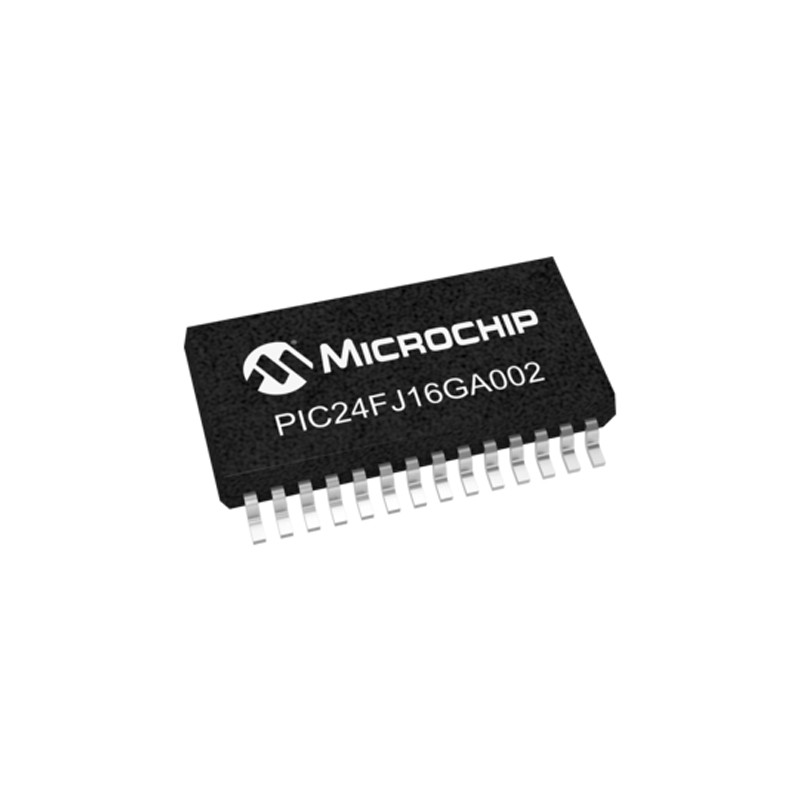 5 pcs - Microchip PIC24FJ16GA002-I/SS, 16bit PIC Microcontroller, PIC24FJ, 32MHz, 16 kB Flash, 28-Pin SSOP
