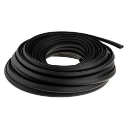 1 Reel of 20 M - RS PRO Black Nitrile Rubber Edge Protection, 20m