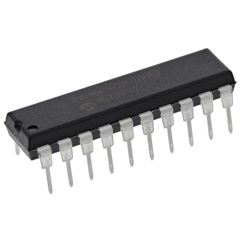 5 pcs - Microchip PIC16F1829-I/P, 8bit PIC Microcontroller, PIC16F, 32MHz, 8 kB Flash, 20-Pin PDIP