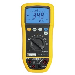 1 pcs - Chauvin Arnoux CA 5277 Handheld Digital Multimeter, True RMS, 10A ac Max, 20A dc Max, 1000V ac Max