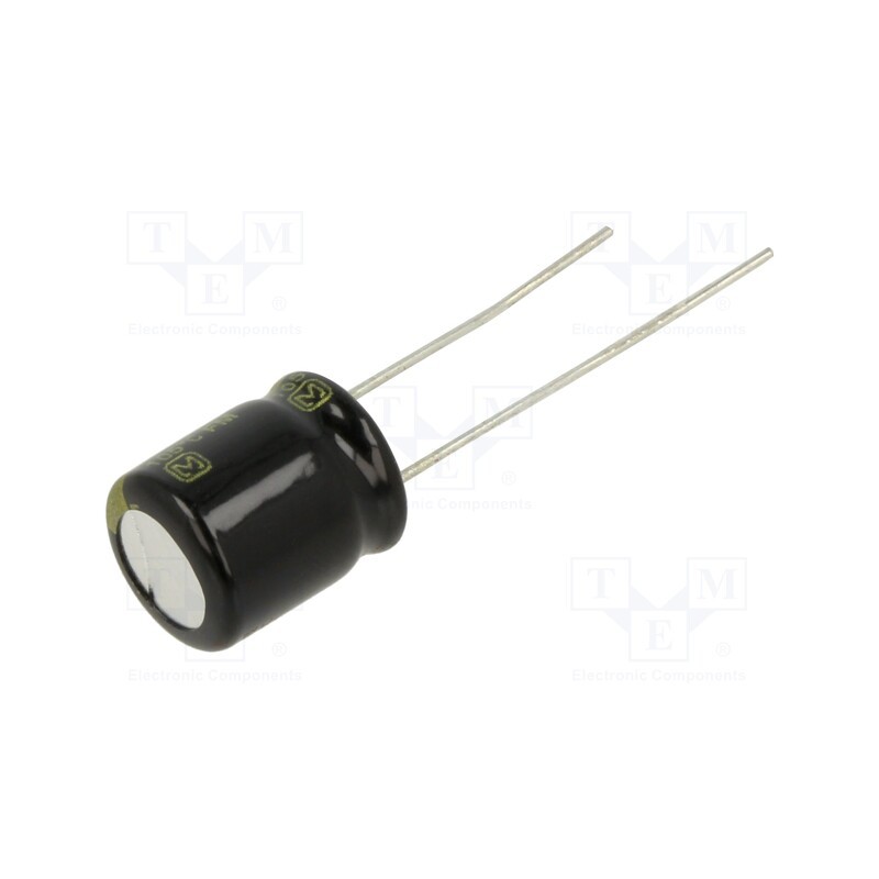5 pcs x PANASONIC - EEUFM1V221B - Capacitor: electrolytic, low ESR, THT, 220uF, 35VDC, Ø10x12.5mm