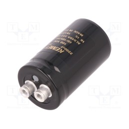 1 pcs x KEMET - ALS40A222DB100 - Capacitor: electrolytic, 2.2mF, 100VDC, Ø36x62mm, Pitch: 12.8mm