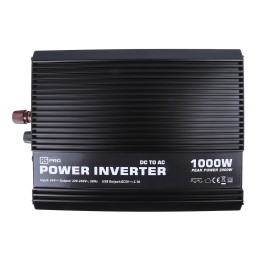 1 pcs - RS PRO Modified Sine Wave 1000W Power Inverter, 24V dc Input, 230V ac Output