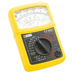 1 pcs - Chauvin Arnoux CA 5001 Handheld Analogue Multimeter, 1000V ac Max