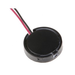 1 pcs - RS PRO 85dB SMD Continuous External Piezo Buzzer, 14 (Dia.) x 4mm, 30V ac Max