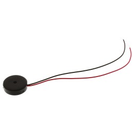 1 pcs - RS PRO 85dB SMD Continuous External Piezo Buzzer, 14 (Dia.) x 4mm, 30V ac Max