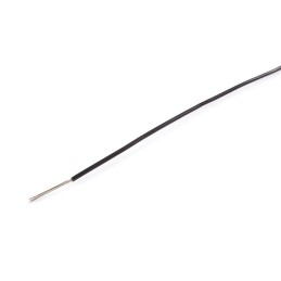 1 Reel of 200 M - AXINDUS KY33 Series Black 1.34 mm² Hook Up Wire, 16 AWG, 19/0.3 mm, 200m, PVC Insulation