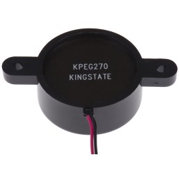 1 pcs - RS PRO 86dB Panel Mount Continuous Internal Piezo Buzzer, 33.7 (Dia.) x 14.5mm, 3V dc Min, 28V dc Max