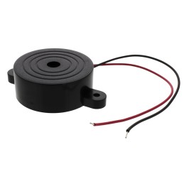 1 pcs - RS PRO 81dB Panel Mount Intermittent Internal Piezo Buzzer, 60 x 41.8 x 16mm, 3V dc Min, 28V dc Max