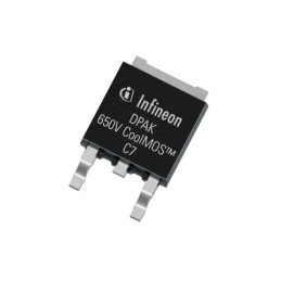 5 pcs - N-Channel MOSFET Transistor & Diode, 49 A, 700 V, 3-Pin DPAK Infineon IPD65R190C7ATMA1