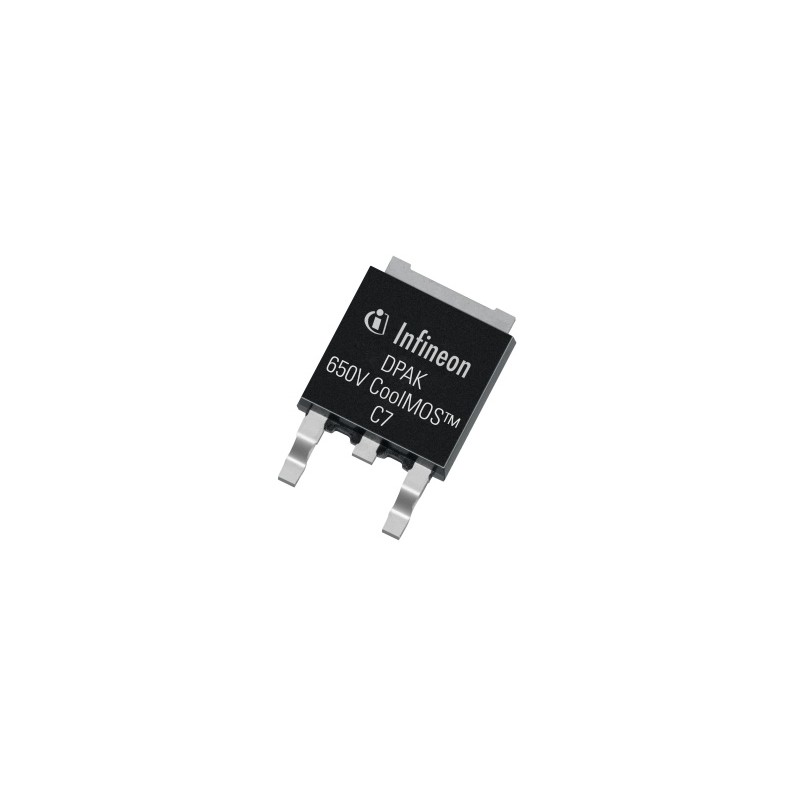 5 pcs - N-Channel MOSFET Transistor & Diode, 49 A, 700 V, 3-Pin DPAK Infineon IPD65R190C7ATMA1