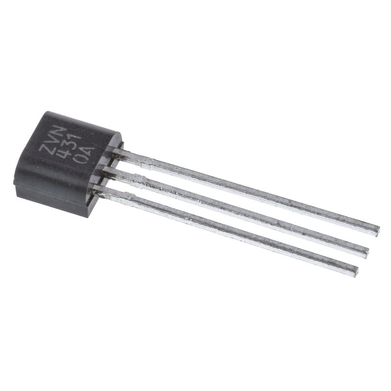 5 pcs - N-Channel MOSFET, 900 mA, 100 V, 3-Pin E-Line Diodes Inc ZVN4310A