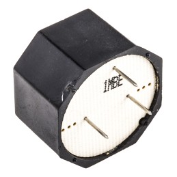 1 pcs - Sonitron 92dB Through Hole Intermittent Internal Piezo Buzzer, 24 x 15.5mm, 5V dc Min, 24V dc Max
