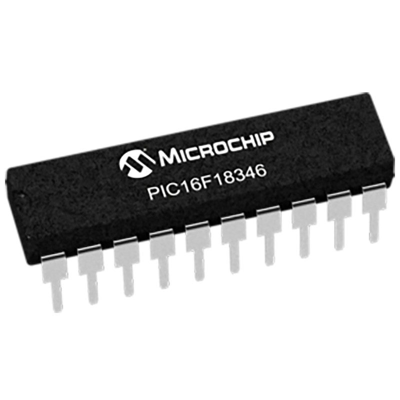5 pcs - Microchip PIC16F18346-I/P, 8bit PIC Microcontroller, PIC16, 32MHz, 28 kB Flash, 20-Pin PDIP