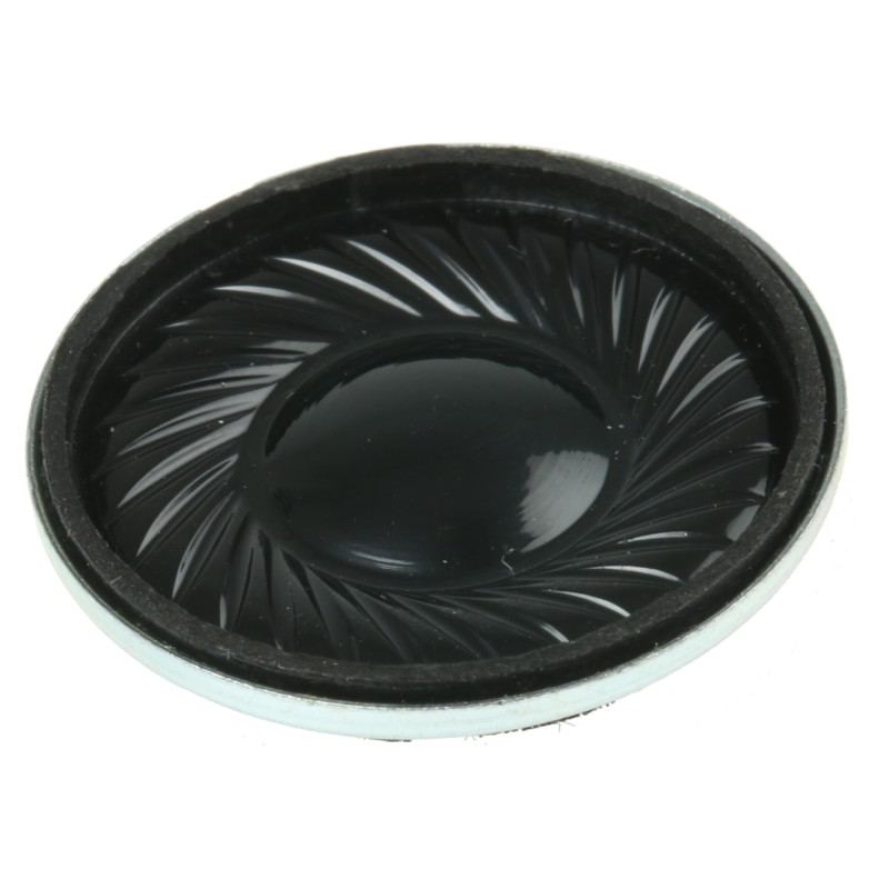 1 pcs - RS PRO 32Ω 0.5W Miniature Speaker 23mm Dia. , 23 (Dia.) x 5.2mm
