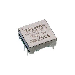 1 pcs - TDK-Lambda CC-E DC-DC Converter, 3.3V dc/ 1.2A Output, 4.5, 9 V dc Input, 6W, Through Hole, +85°C Max Temp -40°C Min