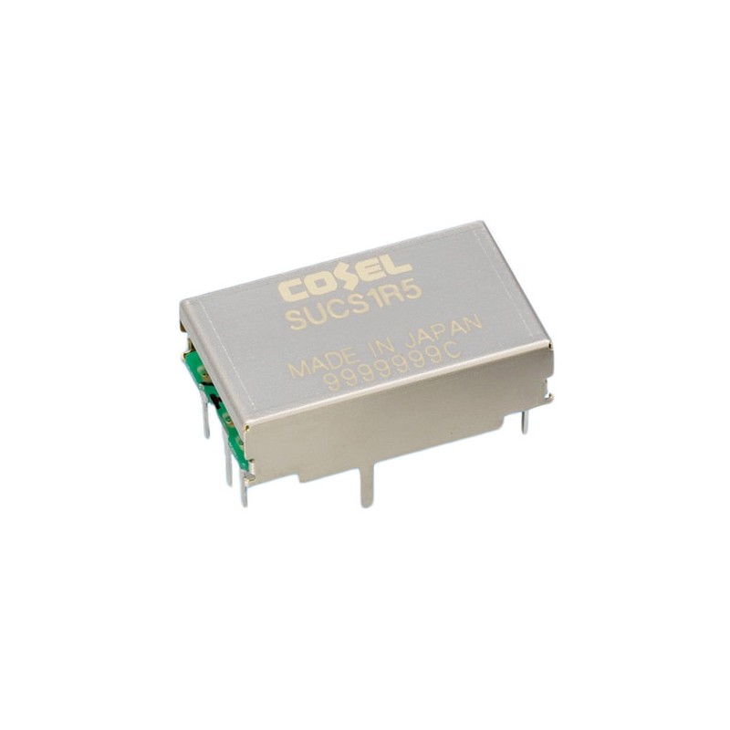 1 pcs - Cosel DC-DC Converter, 5V dc/ 300mA Output, 18 - 36 V dc Input, 1.5W, Through Hole, +85°C Max Temp -40°C Min Temp