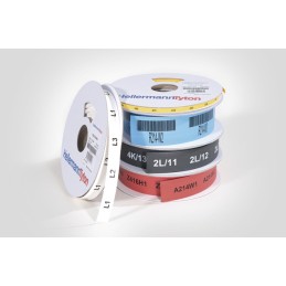 1 Reel of 22 M - HellermannTyton Heat Shrink Tubing, Yellow 4.8mm Sleeve Dia. x 22m Length 3:1 Ratio, TULT Series