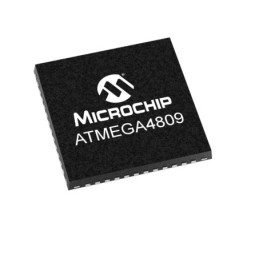 5 pcs - Microchip ATMEGA4809-MF, 8bit AVR Microcontroller, ATmega809, 20MHz, 48 kB Flash, 48-Pin UQFN