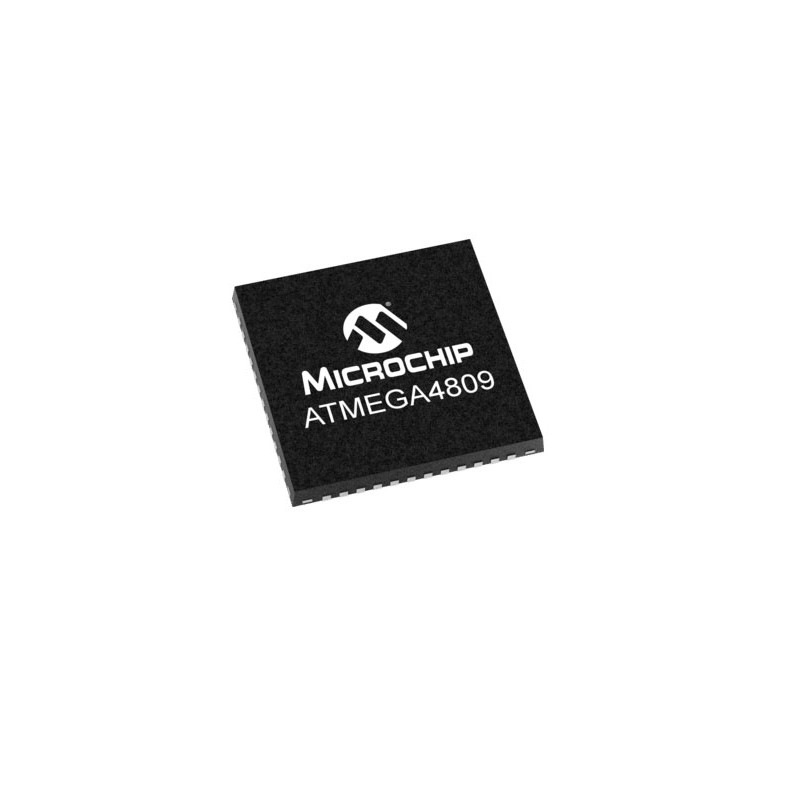 5 pcs - Microchip ATMEGA4809-MF, 8bit AVR Microcontroller, ATmega809, 20MHz, 48 kB Flash, 48-Pin UQFN