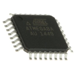 5 pcs - Microchip ATMEGA8A-AU, 8bit AVR Microcontroller, ATmega, 16MHz, 8 kB Flash, 32-Pin TQFP