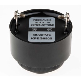 1 pcs - RS PRO 98dB Panel Mount Continuous Internal Buzzer, 42.5 (Dia.) x 33mm, 4V dc Min, 28V dc Max